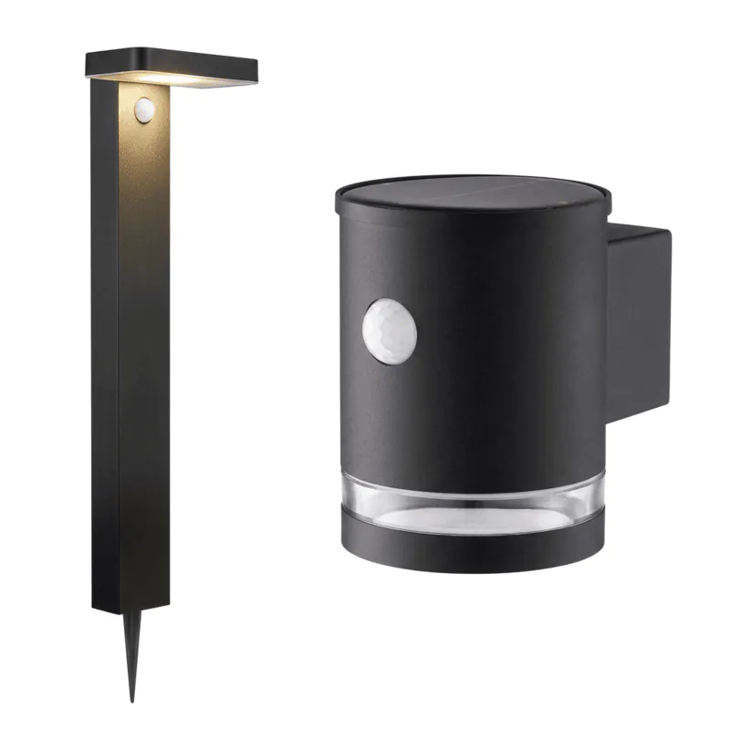 Lampade solari con sensore
