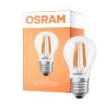 Osram LED Classic LED E27 Pera Filamento Chiara 1.2W 255lm - 827 Bianco Molto Caldo | Sostitutiva 25W