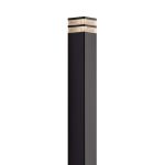 Nordlux Elm Lampada a piedistallo Aluminium Nero | IP44 - Adatto per E27