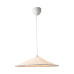 DFTP by Nordlux Hill 55 Luce Pendente Tessuto e Metallo Bianca | 550mm - Adatto per 3x E14