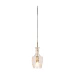 It's about RoMi Luce Pendente Brussels Vetro Oro | Adatto per 1x E14 