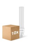 Multipack 10x Noxion Lucent PL-C LED 7.4W - 840 Bianco Freddo | 2-Pin - Sostitutiva 26W