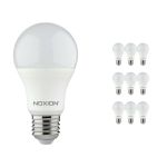 Multipack 10x Noxion Lucent Classic LED E27 Pera Ghiaccio 8.5W 806lm - 827 Bianco Molto Caldo | Dimmerabile - Sostitutiva 60W