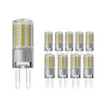 Multipack 10x Noxion Bolt LED Capsule G9 4.8W 600lm - 827 Bianco Molto Caldo | Sostitutiva 50W
