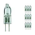 Multipack 10x Philips Microprojection Alogene G4 Bulbo Focusline 20 W 