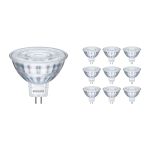 Multipack 10x Philips Corepro LED Faretti GU5.3 MR16 2.9W 230lm 36D - 827 Bianco Molto Caldo | Sostitutiva 20W