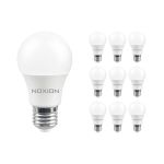 Multipack 10x Noxion Lucent Classic LED E27 Pera Ghiaccio 4.9W 480lm - 827 Bianco Molto Caldo | Sostitutiva 40W