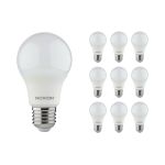 Multipack 10x Noxion Lucent Classic LED E27 Pera Ghiaccio 4.9W 480lm - 830 Luce Calda | Sostitutiva 40W