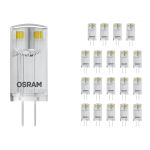 Multipack 20x Ledvance Performance LED Capsule G4 Chiara 0.9W 100lm - 827 Bianco Molto Caldo | Sostitua 10W
