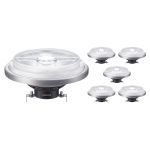 Multipack 6x Philips MASTER LED Faretti G53 AR111 14.8W 875lm 45D - 930 Luce Calda | Miglior resa cromatica - Dimmerabile - Sostitutiva 75W