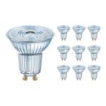 Multipack 10x Ledvance Performance Faretti LED Riflettore GU10 PAR16 4.5W 350lm 36D - 940 Bianco Freddo | Miglior resa cromatica - Dimmerabile - Sostitua 50W