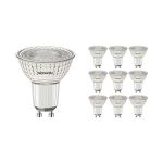 Multipack 10x Noxion PerfectColor Faretti LED GU10 PAR16 4W 345lm 36D - 930 Luce Calda | Miglior resa cromatica - Dimmerabile - Sostitutiva 50W