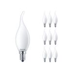 Multipack 10x Philips Corepro LED Candela E14 Piegato-tip Ghiaccio 2.2W 250lm - 827 Bianco Molto Caldo - Sostitutiva 25W