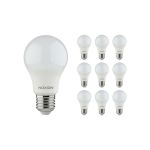 Multipack 10x Noxion Lucent Classic LED E27 Pera Ghiaccio 8.5W 806lm - 830 Luce Calda | Sostitutiva 60W