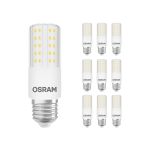 Multipack 10x Osram Special T Slim LED E27 Chiara 7.3W 806lm - 827 Bianco Molto Caldo | Dimmerabile - Sostitutiva 60W 