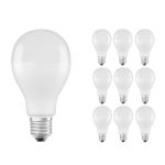 Multipack 10x Ledvance Classic LED E27 Pera Ghiaccio 19W 2452lm - 827 Bianco Molto Caldo | Sostitua 150W