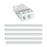 Multipack 100x Wago 2273-202 Morsettiera Compact | 2 Filo Connessione - Push Filo