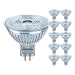 Multipack 10x Ledvance Performance Faretti LED Riflettore GU5.3 MR16 3.4W 230lm 36D - 927 Bianco Molto Caldo | Miglior resa cromatica - Dimmerabile - Sostitua 20W