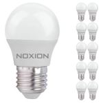 Multipack 10x Noxion Lucent Classic LED E27 Sferica Ghiaccio 4.5W 470lm - 827 Bianco Molto Caldo | Sostitutiva 40W