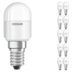Multipack 10x Ledvance Parathom LED E14 Tubular Special Ghiaccio 2.3W 200lm - 827 Bianco Molto Caldo | Sostitutiva 20W