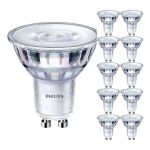 Multipack 10x Philips Corepro LED Faretti GU10 PAR16 4.9W 485lm 36D - 840 Bianco Freddo | Sostitutiva 65W