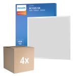 Multipack 4x Philips Pannello A LED CoreLine RC132V 26W 3400lm - 830 Luce Calda -  | 60x60cm - UGR <22