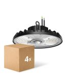 Multipack 4x Noxion Highbay LED Ecowhite V2.0 200W 32000lm 120D - 840 Bianco Freddo | IP65 - 1-10V Dimmerabile