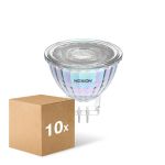Multipack 10x Noxion Faretti LED GU4 MR11 1.8W 184lm 36D - 827 Bianco Molto Caldo | Sostitutiva 20W