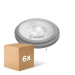 Multipack 6x Ledvance Faretti LED G53 AR111 11.7W 800lm 40D - 930 Luce Calda | Miglior resa cromatica - Dimmerabile - Sostitua 75W