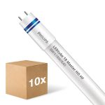 Multipack 10x Philips Tubo LED T8 MASTER (HF) High Output 8W 1050lm - 840 Bianco Freddo | 60cm - Sostitutiva 18W