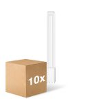 Multipack 10x Ledvance Dulux-L LED 12W - 840 Bianco Freddo | 4-Pin - Sostitutiva 24W