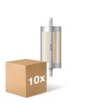 Multipack 10x Philips Corepro LED Lineair R7s 118mm 17.5W 2460lm - 840 Bianco Freddo | Dimmerabile - Sostitutiva 150W