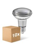 Multipack 10x Ledvance Performance Faretti LED E27 R80 8.5W 670lm 36D - 827 Bianco Molto Caldo | Dimmerabile - Sostitua 100W