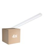Multipack 4x Philips Reglette LED CoreLine Bianca 25W/37W 3500lm/5200lm - 830-840 CCT| 150cm - Sostitutiva 2x58W