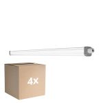 Multipack 4x Ledvance Stagna LED Stagna Slimvalue 36W 4000lm - 865 Luce Del Giorno | 120cm 