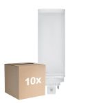 Multipack 10x Ledvance Dulux-T LED 10W - 830 Luce Calda -  | 4-Pin - Sostitutiva 26W