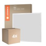 Multipack 4x Ledvance Pannello A LED Eco 36W 3600lm - 830 Luce Calda | 60x60cm - UGR <22