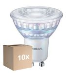 Multipack 10x Philips MASTER Value Faretti LED GU10 PAR16 5.5W 575lm 36D - 927 Bianco Molto Caldo | Miglior Resa Cromatica - Dimmerabile - Sostitutiva 80W