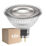 Multipack 10x Ledvance Performance Faretti LED Riflettore GU5.3 MR16 5W 345lm 36D - 940 Bianco Freddo | Miglior resa cromatica - Dimmerabile - Sostitua 35W