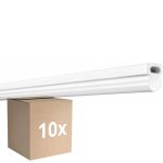 Multipack 10x Ledvance Reglette LED Linear Compatto High Output 15W 1500lm - 840 Bianco Freddo | 90cm