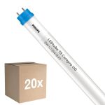 Multipack 20x Philips Tubo LED T8 CorePro (EM/Mains) High Output 8W 900lm - 840 Bianco Freddo | 60cm - Sostitutiva 18W