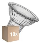 Multipack 10x Ledvance LED Riflettore GU10 PAR16 6.9W 650lm 120d - 940 Bianco Freddo| Dimmerabile - Sostitutiva 80W
