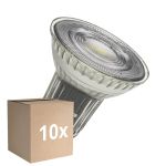 Multipack 10x Ledvance LED Riflettore GU10 PAR16 6.1W 575lm 36d - 930 Luce Calda -  Luce Calda - | Dimmerabile - Sostitutiva 80W