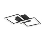 Eglo Luce da soffitto RGBic Acciaio Nero 19.6W 2100lm - 830 Luce Calda -  + RGB | Dimmerabile