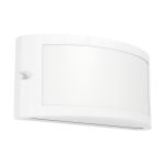 Eglo Luce Da Parete Poggiarello Bianca | IP54 - Adatto per 1x E14