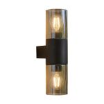 Eglo Luce Da Parete Cropani Nero | IP54 - Adatto per 1x E27