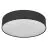 Ledvance Luce da soffitto Orbis Paris Nero | Adatto per 3x E27 - 480mm - IP20