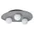 Ledvance Decor Parete e Luce da soffitto Cemento Nest Grigio | Adatto per 3x G9