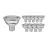 Multipack 10x Noxion Faretti LED GU5.3 MR16 7.5W 621lm 60D - 840 Bianco Freddo | Dimmerabile - Sostitutiva 50W