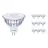 Multipack 10x Philips Corepro LED Faretti GU5.3 MR16 7W 621lm 36D - 830 Luce Calda | Sostitutiva 50W